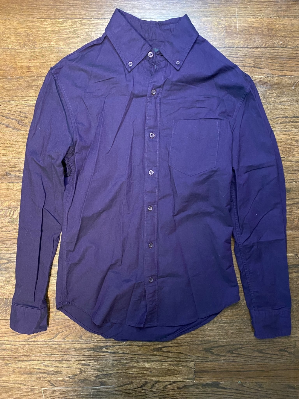 Bonobos Men's Button-Down Shirt in Deep Purple